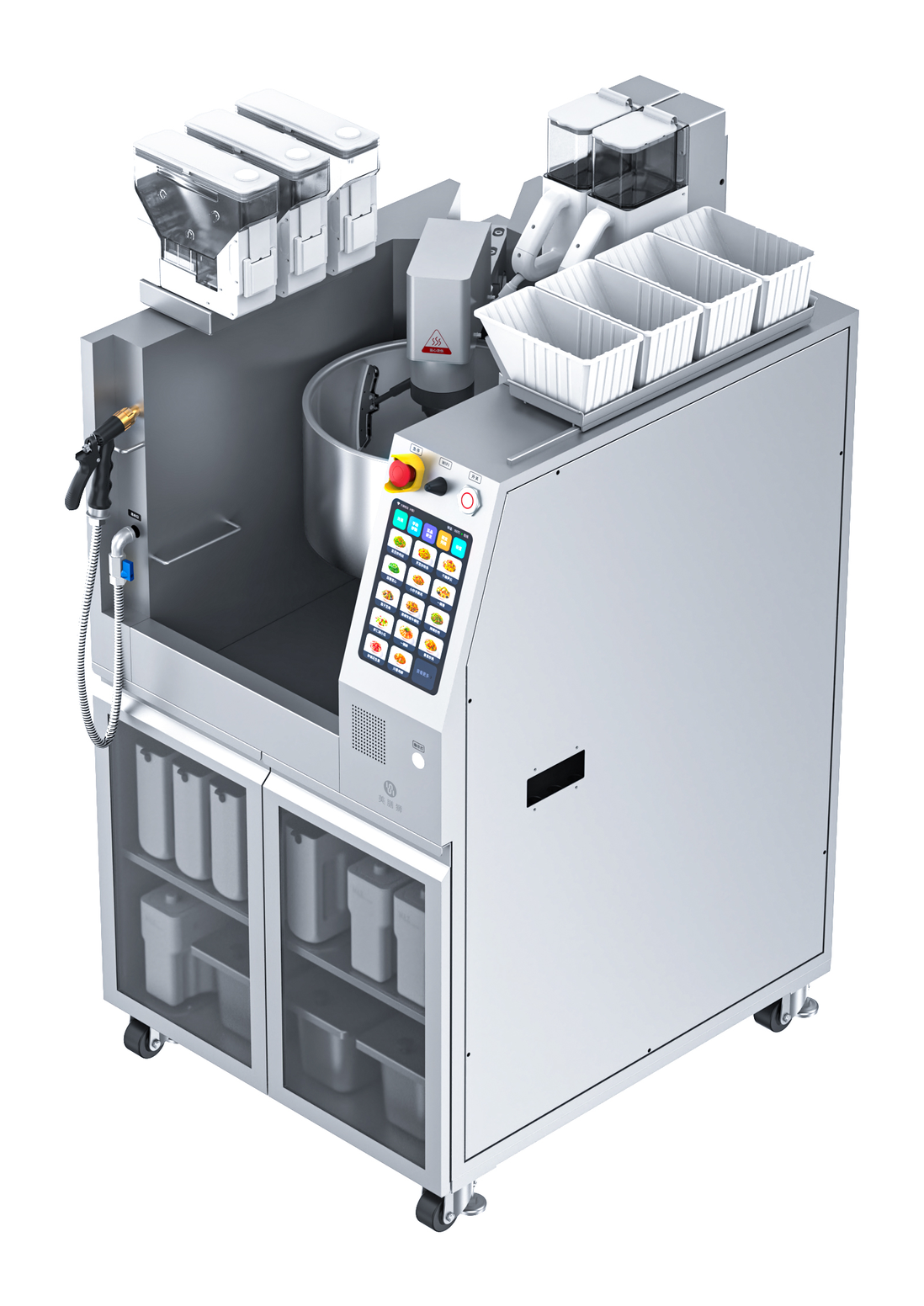 HomeRR MSS 2K Pro high-capacity cooking robot