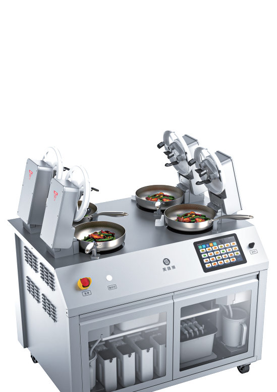 HomeRR MSS 4W Pro four-head cooking robot